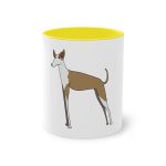 Taza bicolor - Amarillo - Camiseta Ca eivissenc