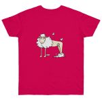 Camiseta punto liso - Fucsia - Camiseta Tondra: una oveja entre nubes Camiseta punto liso - Fucsia - Camiseta Tondra: una oveja entre nubes