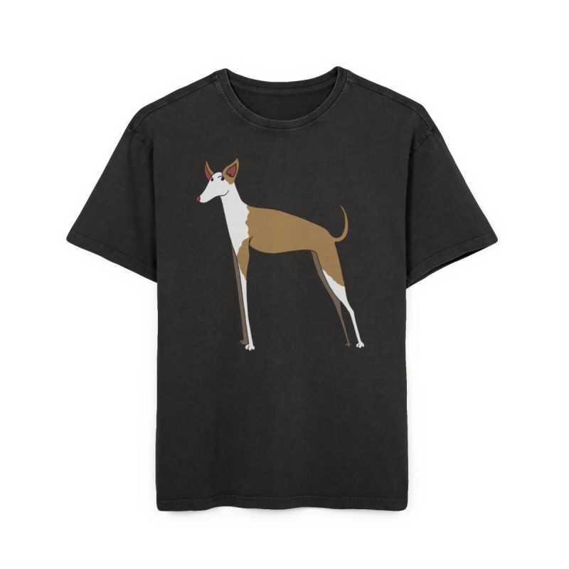 Camiseta oversize lavado acido - Negro - Camiseta Ca eivissenc