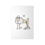 Poster en papel fotografico - Camiseta Tondra: una oveja entre nubes