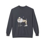 Sudadera Softstyle cuello redondo - Gris jaspeado oscuro - Camiseta Tondra: una oveja entre nubes Sudadera Softstyle cuello redondo - Gris jaspeado oscuro - Camiseta Tondra: una oveja entre nubes