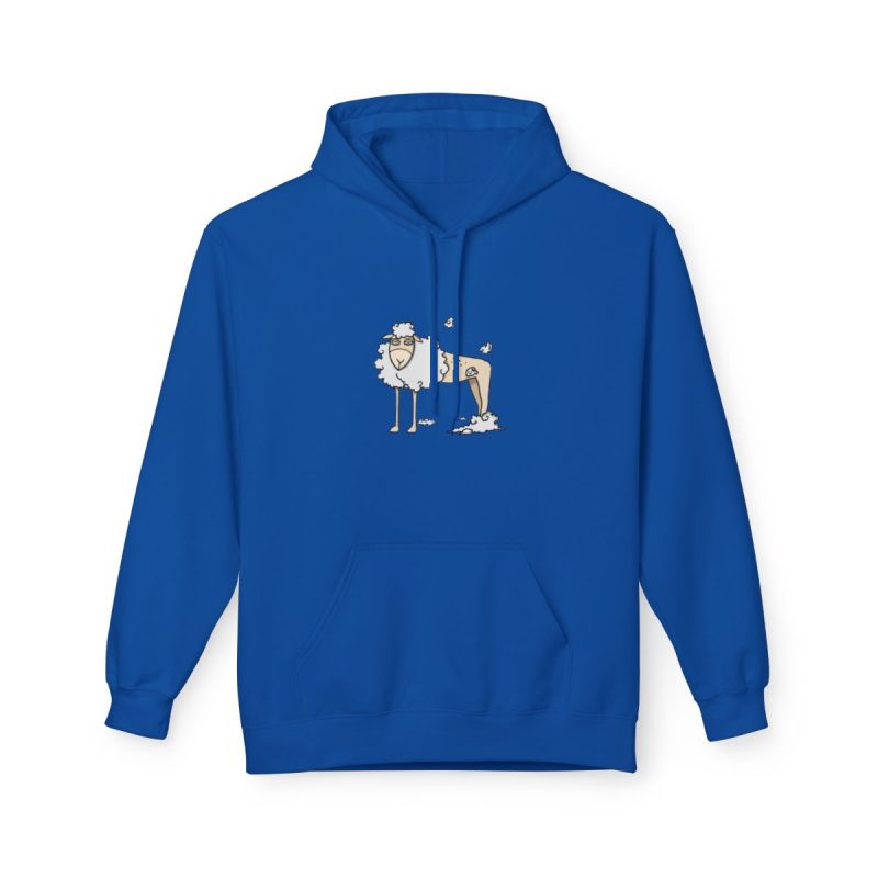 Sudadera Softstyle con capucha - Azul royal - Camiseta Tondra: una oveja entre nubes