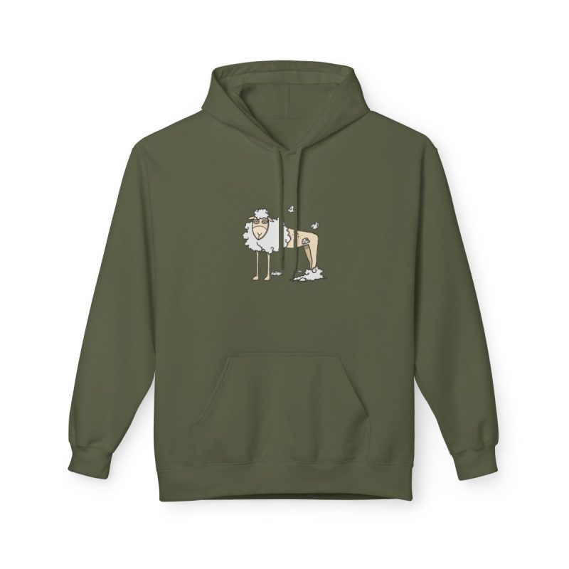 Sudadera Softstyle con capucha - Verde militar - Camiseta Tondra: una oveja entre nubes