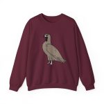 Sudadera cuello redondo - Granate - Voltor