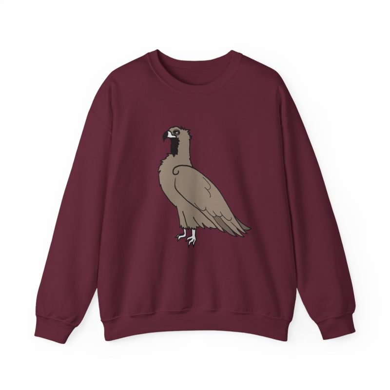 Sudadera cuello redondo - Granate - Voltor