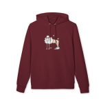 Sudadera Cruiser 2.0 - Burdeos - Camiseta Tondra: una oveja entre nubes