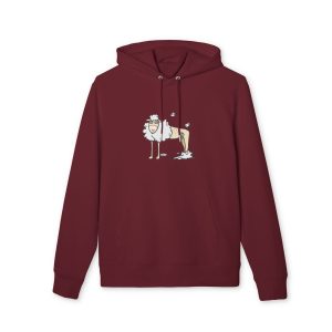 Sudadera Cruiser 2.0 - Burdeos - Camiseta Tondra: una oveja entre nubes
