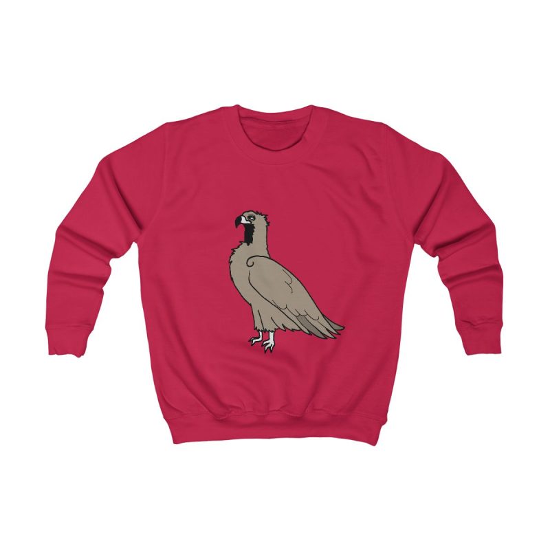 Sudadera infantil - Rojo fuego - Voltor