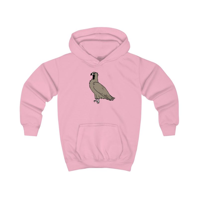Sudadera con capucha infantil - Rosa bebe - Voltor