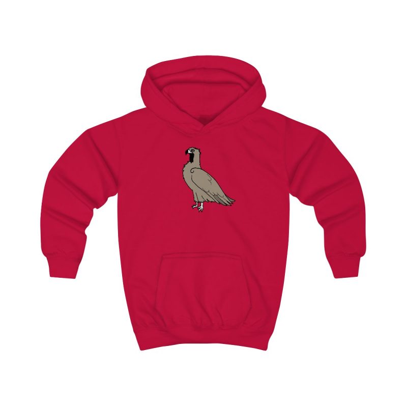 Sudadera con capucha infantil - Rojo fuego - Voltor