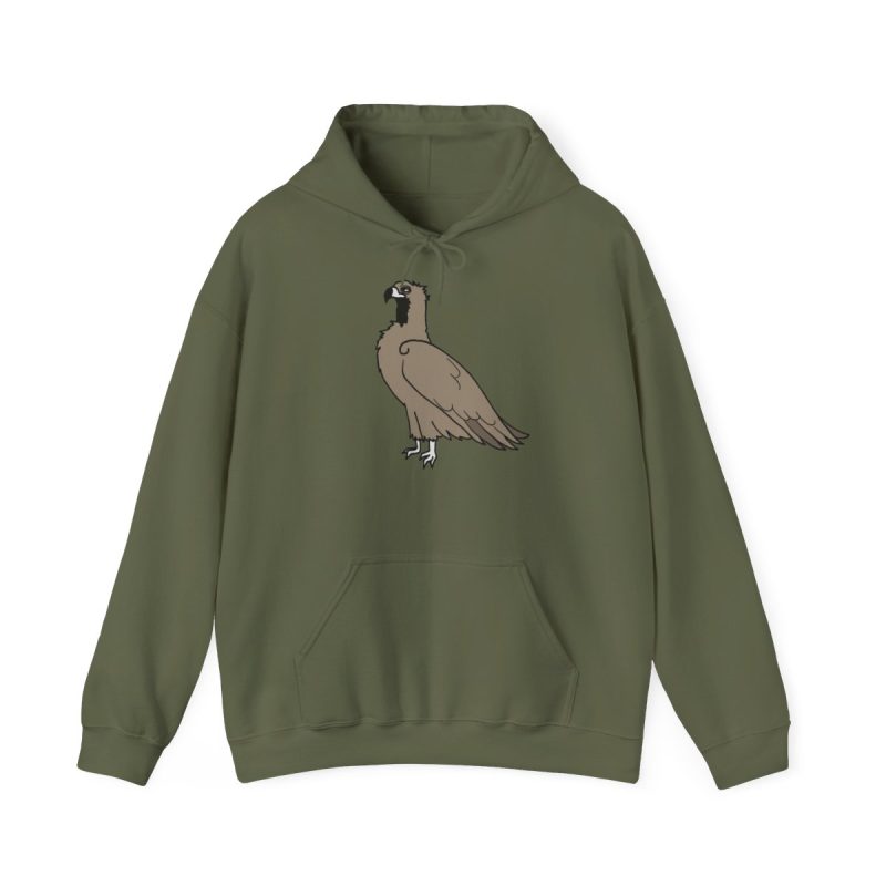 Sudadera con capucha - Verde militar - Voltor