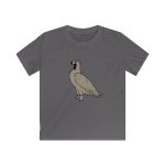 Camiseta infantil Softstyle - Gris marengo - Voltor
