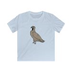 Camiseta infantil Softstyle - Azul claro - Voltor