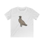 Camiseta infantil Softstyle - Blanco - Voltor