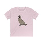 Camiseta infantil Softstyle - Rosa claro - Voltor