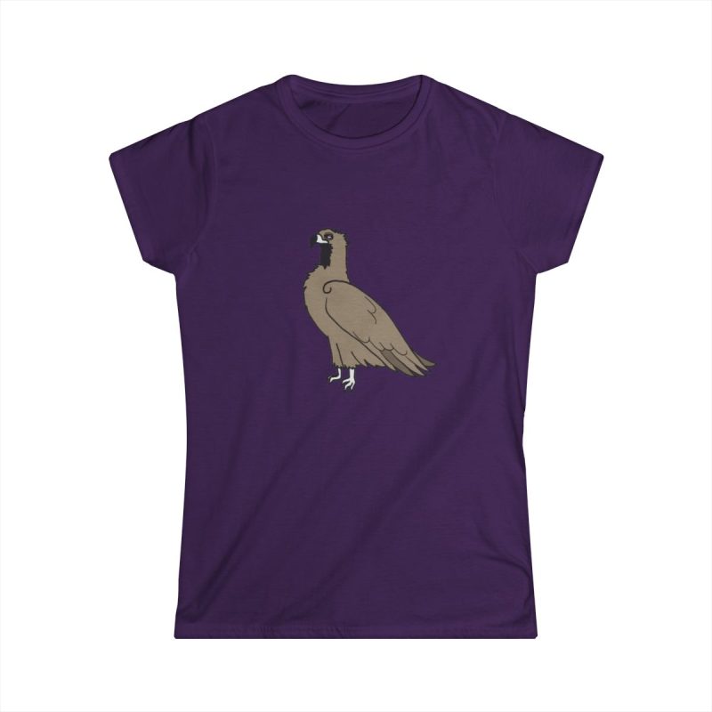 Camiseta mujer Softstyle - Morado - Voltor