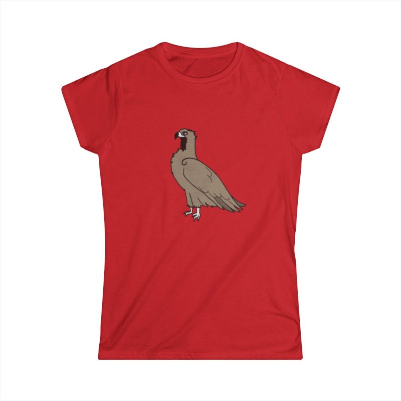Camiseta mujer Softstyle - Rojo - Voltor