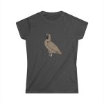 Camiseta mujer Softstyle - Gris oscuro jaspeado - Voltor Camiseta mujer Softstyle - Gris oscuro jaspeado - Voltor
