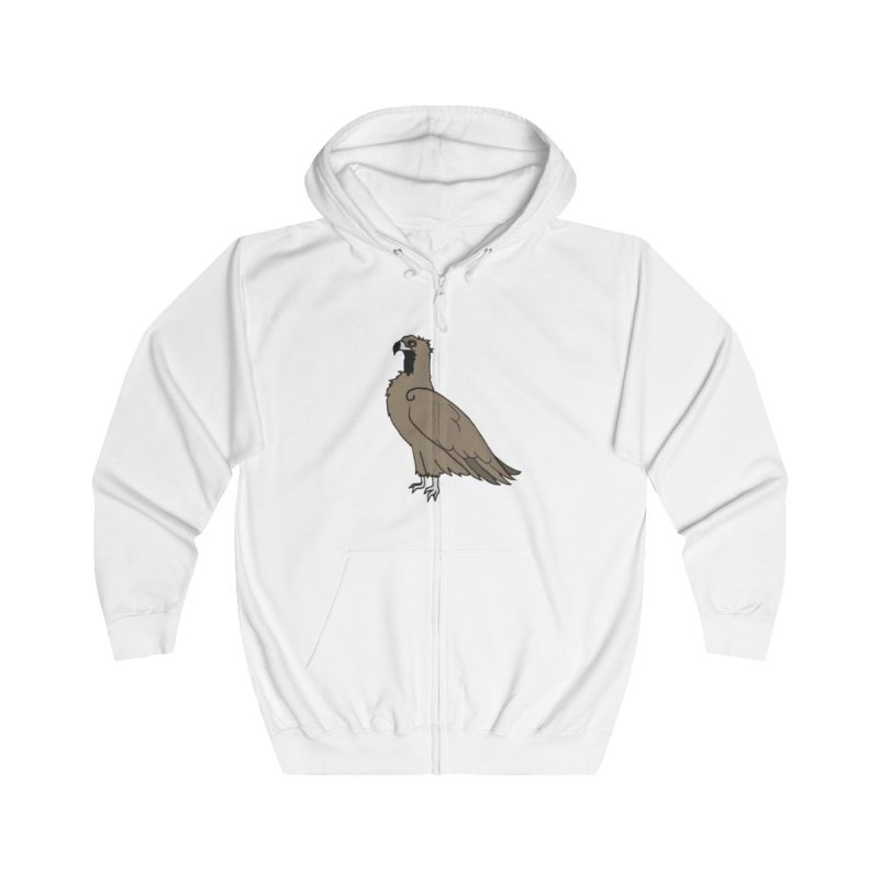 Sudadera con capucha y cremallera - Blanco artico - Voltor Sudadera con capucha y cremallera - Blanco artico - Voltor