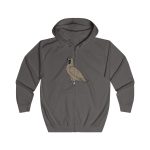 Sudadera con capucha y cremallera - Gris acero - Voltor Sudadera con capucha y cremallera - Gris acero - Voltor