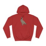 Sudadera universitaria - Rojo fuego - Voltor Sudadera universitaria - Rojo fuego - Voltor