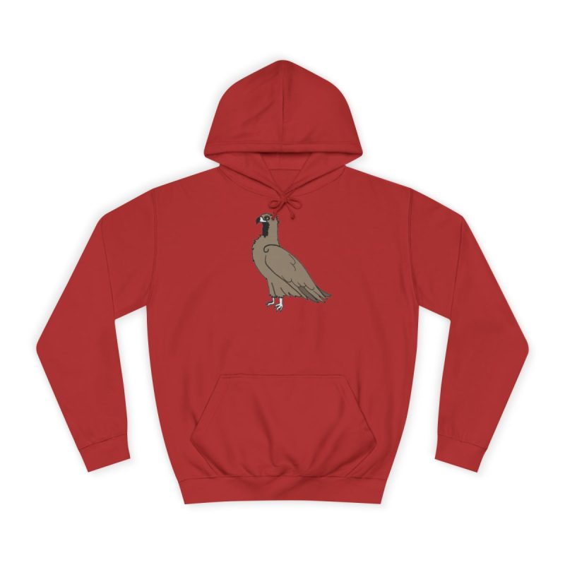 Sudadera universitaria - Rojo fuego - Voltor