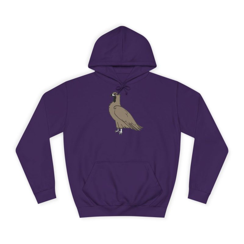 Sudadera universitaria - Morado - Voltor