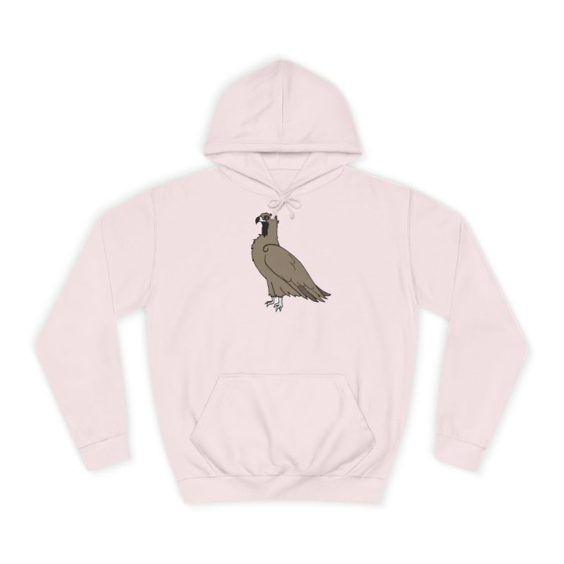Sudadera universitaria - Rosa bebe - Voltor