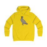 Sudadera universitaria mujer - Amarillo sol - Voltor