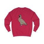 Sudadera clasica - Rojo fuego - Voltor