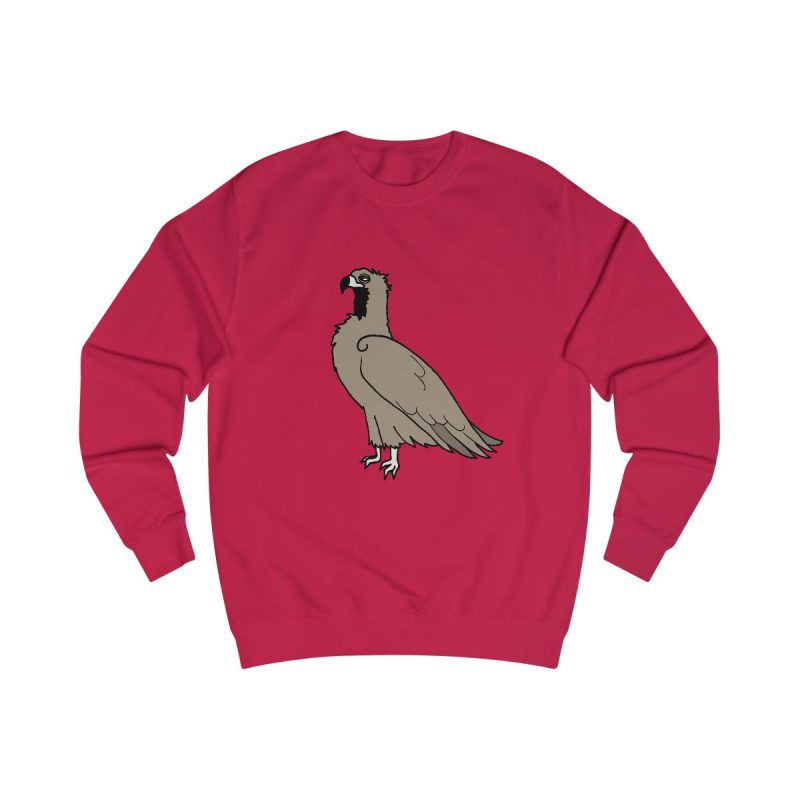 Sudadera clasica - Rojo fuego - Voltor