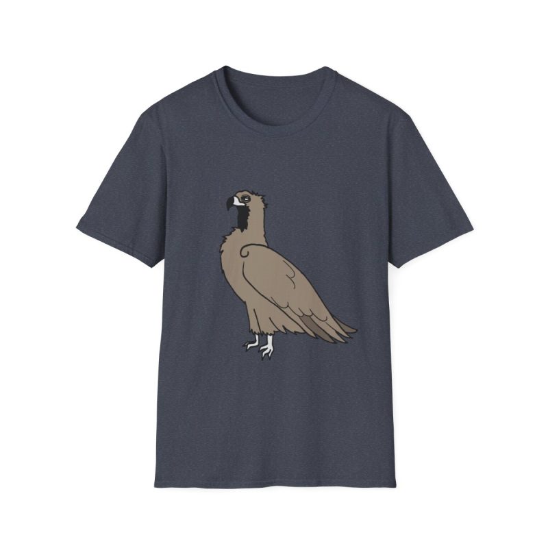 Camiseta Softstyle - Azul marino jaspeado - Voltor