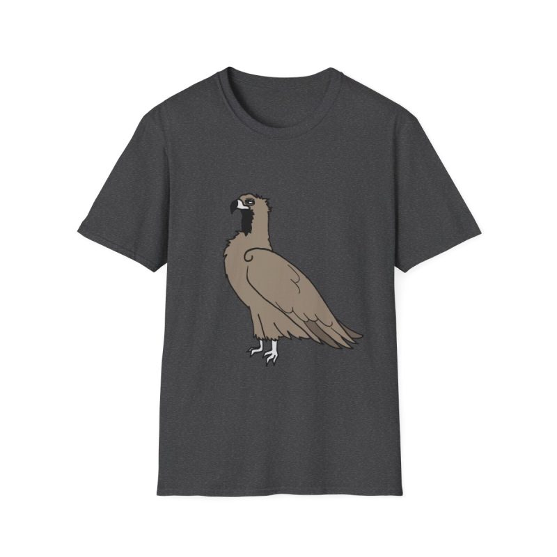 Camiseta Softstyle - Gris oscuro jaspeado - Voltor