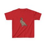 Camiseta infantil algodon grueso - Rojo - Voltor Camiseta infantil algodon grueso - Rojo - Voltor