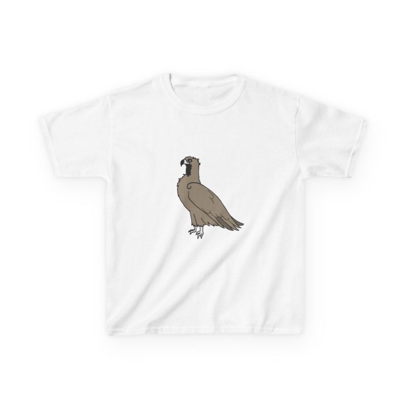 Camiseta infantil algodon grueso - Blanco - Voltor