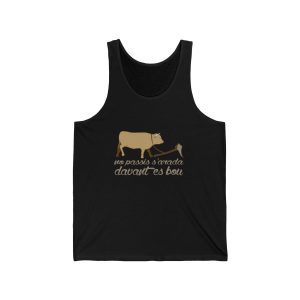 Camiseta de tirantes - Negro - Camiseta «No passis s’arada davant es bou»
