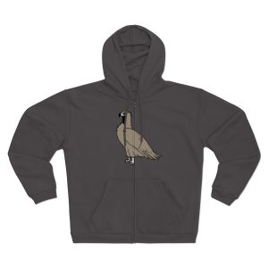 Sudadera capucha con cremallera premium - Antracita - Voltor
