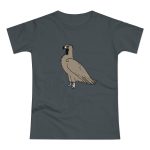Camiseta mujer punto liso - Gris oscuro - Voltor