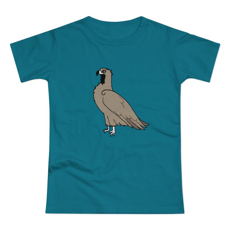 Camiseta mujer punto liso - Azul diva - Voltor