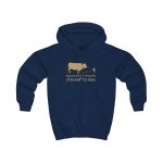 Sudadera con capucha infantil - Azul marino Oxford - Camiseta «No passis s’arada davant es bou» Sudadera con capucha infantil - Azul marino Oxford - Camiseta «No passis s’arada davant es bou»