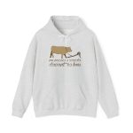 Sudadera con capucha - Gris ceniza - Camiseta «No passis s’arada davant es bou»