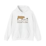 Sudadera con capucha - Blanco - Camiseta «No passis s’arada davant es bou»