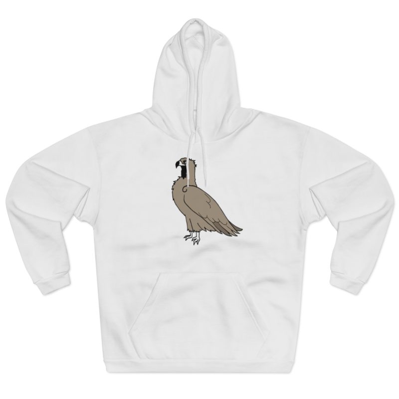 Sudadera con capucha cerrada - Blanco - Voltor