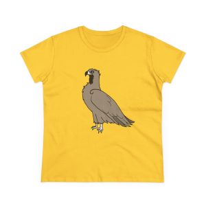 Camiseta mujer algodon medio - Amarillo margarita - Voltor
