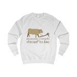 Sudadera clasica - Blanco artico - Camiseta «No passis s’arada davant es bou» Sudadera clasica - Blanco artico - Camiseta «No passis s’arada davant es bou»