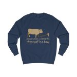 Sudadera clasica - Azul marino Oxford - Camiseta «No passis s’arada davant es bou» Sudadera clasica - Azul marino Oxford - Camiseta «No passis s’arada davant es bou»