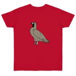 Camiseta punto liso - Rojo profundo - Voltor