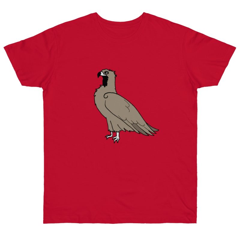 Camiseta punto liso - Rojo profundo - Voltor