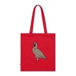 Bolsa de algodon organico - Rojo clasico - Voltor