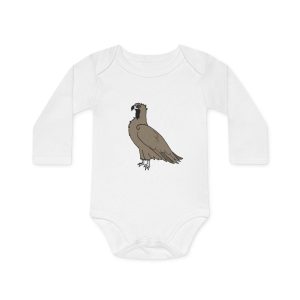 Body bebe manga larga organico - Blanco - Voltor